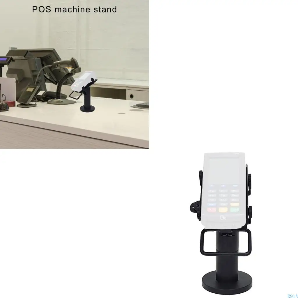 

R91A карт считывателя стенда POS Machine Display Crackt Crackct Кредитная карта Терминал Кассир Универсал для кассового аппарата