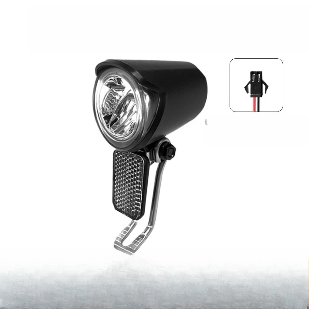 

Bicycle Lithium Battery Accessories 6V-60V LED Headlight, Night Riding Lighting with SM Connector, Safety Equipment for E-Bike