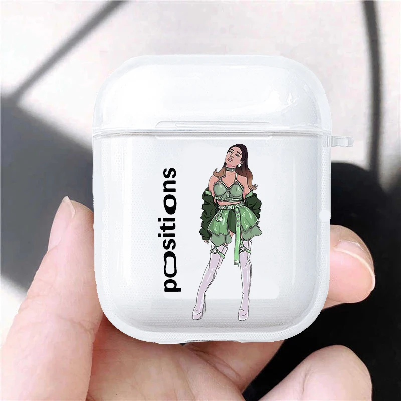 لطيف فتاة المغني الهدايا شكرا لك التالي لينة سيليكون حافظة من البولي يوريثان ل AirPods Pro3 1 2 3 4 واضح سماعة لاسلكية تعمل بالبلوتوث سماعة غطاء صندوق