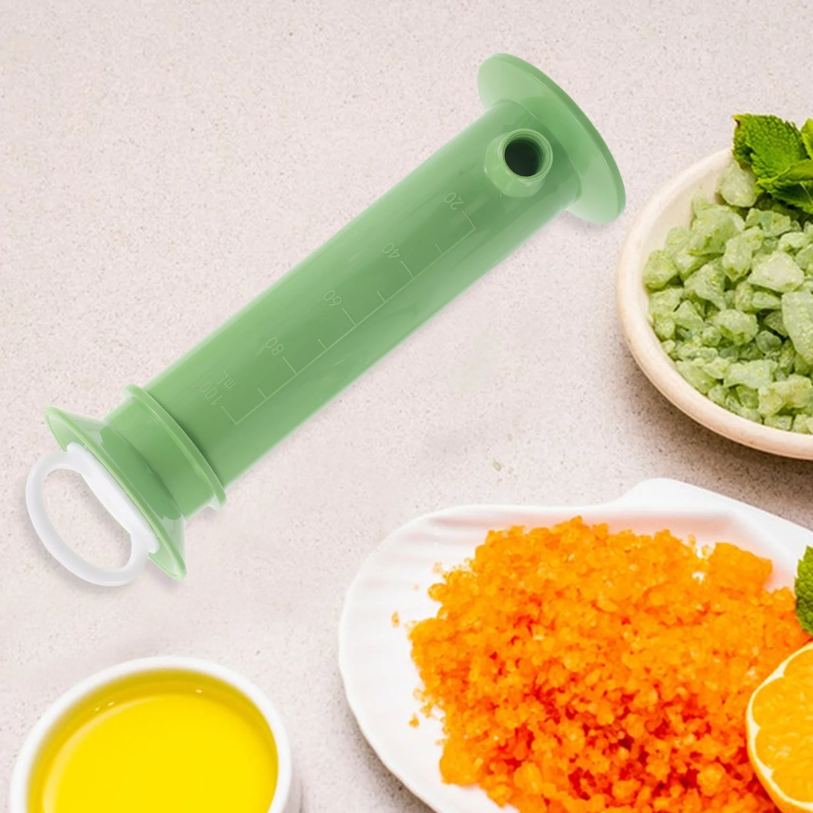 

Baby Food Pouch Filler Compact Infant Feeding Essentials Portable Baby Food Dispenser for Purees Yogurt Rice Cereal