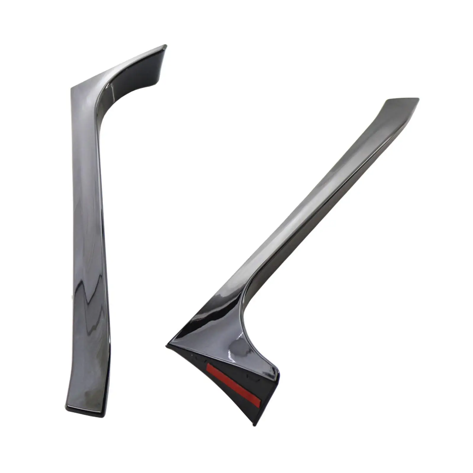 2Pcs Rear Window Side Spoiler Wing Car-Styling for VW Golf 6 GTI Gloss Black Auto Accessories