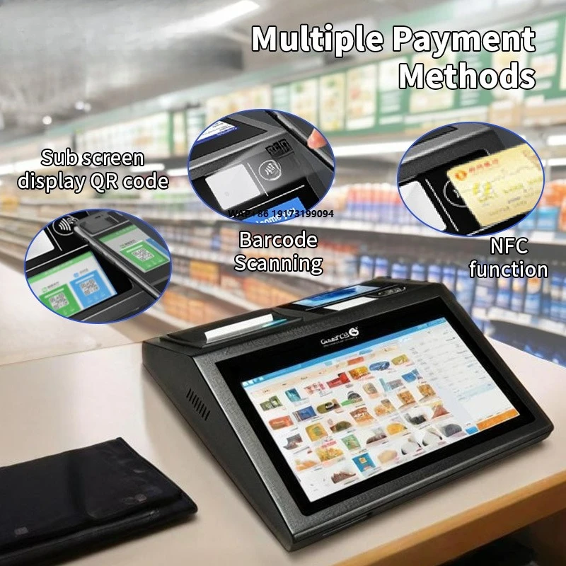 

11.6 Inch windows 10 Pro Pos System Cash Register Countertop Pos Machine Touch Screen Cash Register Desktop Terminals