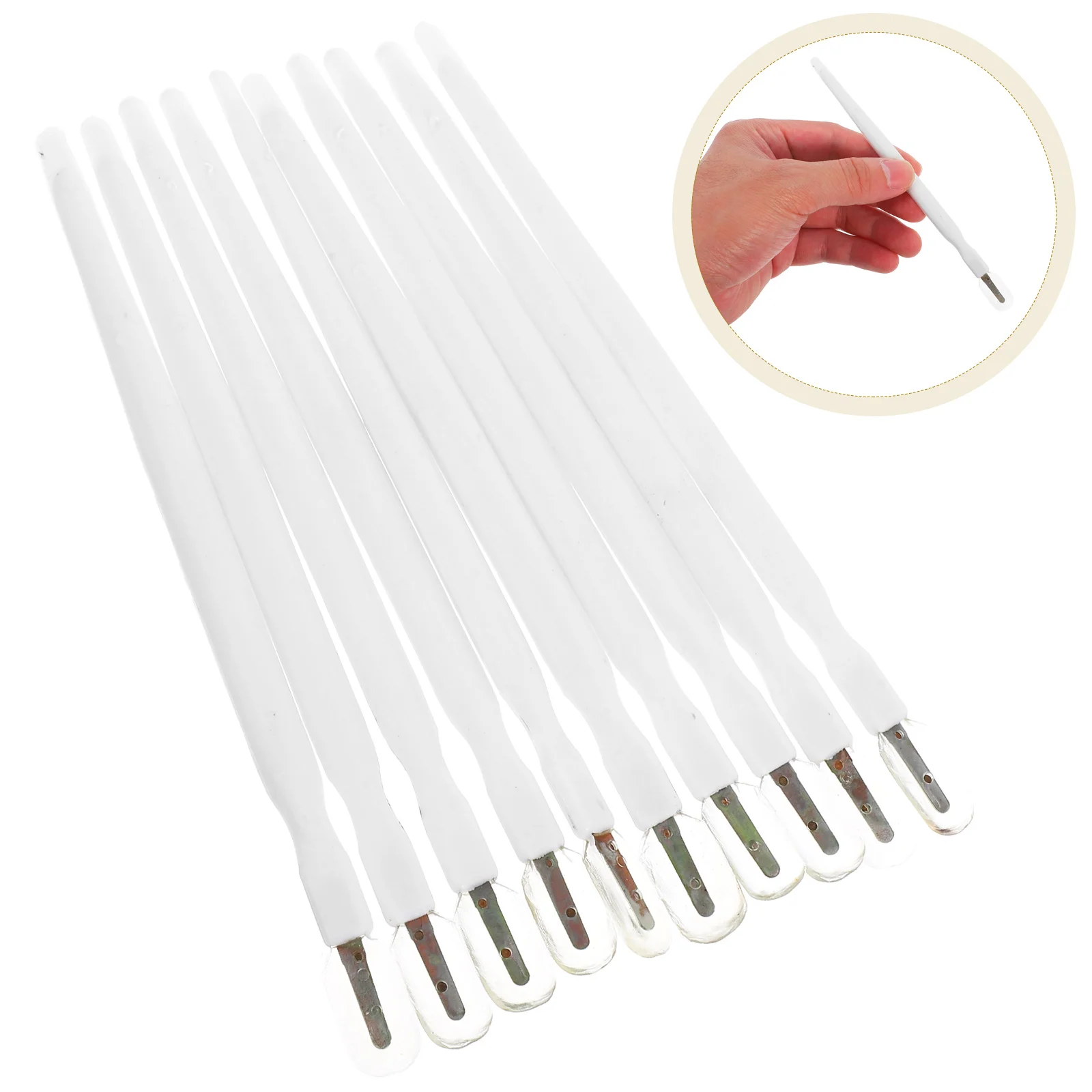 

10 Pcs Royal Jelly Spatula Carpenter Bee Hole Plugs Beekeeping Equipment Tool Supplies Hive Scraper Mold