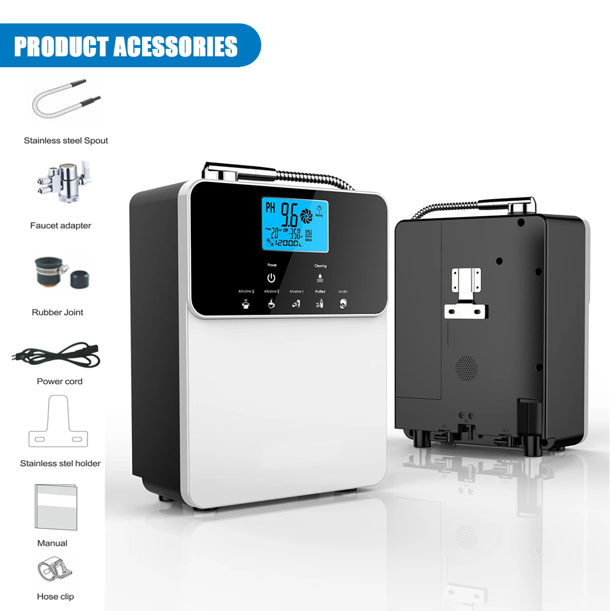 Wholesale pH 3.5-11 Japan Alkaline Water Machine Kangen Water