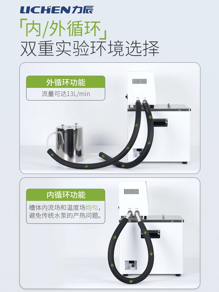 Heating and Refrigeration Circulation Device High and Low Temperature Thermostatic Tank Oil Bath Circulation Pump Water Bath
