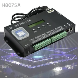 8160pixel H807SA Madrix Jinx! Controller Artnet a SPI 8 porte per WS2811 WS2812 WS2812b WS2815 Led Strip Light