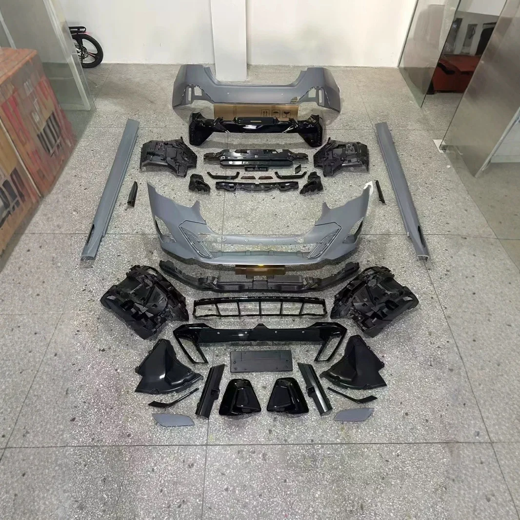 

Подходит для парт BMW 5-й серии G60 G68, модифицированный спортивный комплект MT, большая передняя планка объемного звучания, боковая юбка, задняя планка