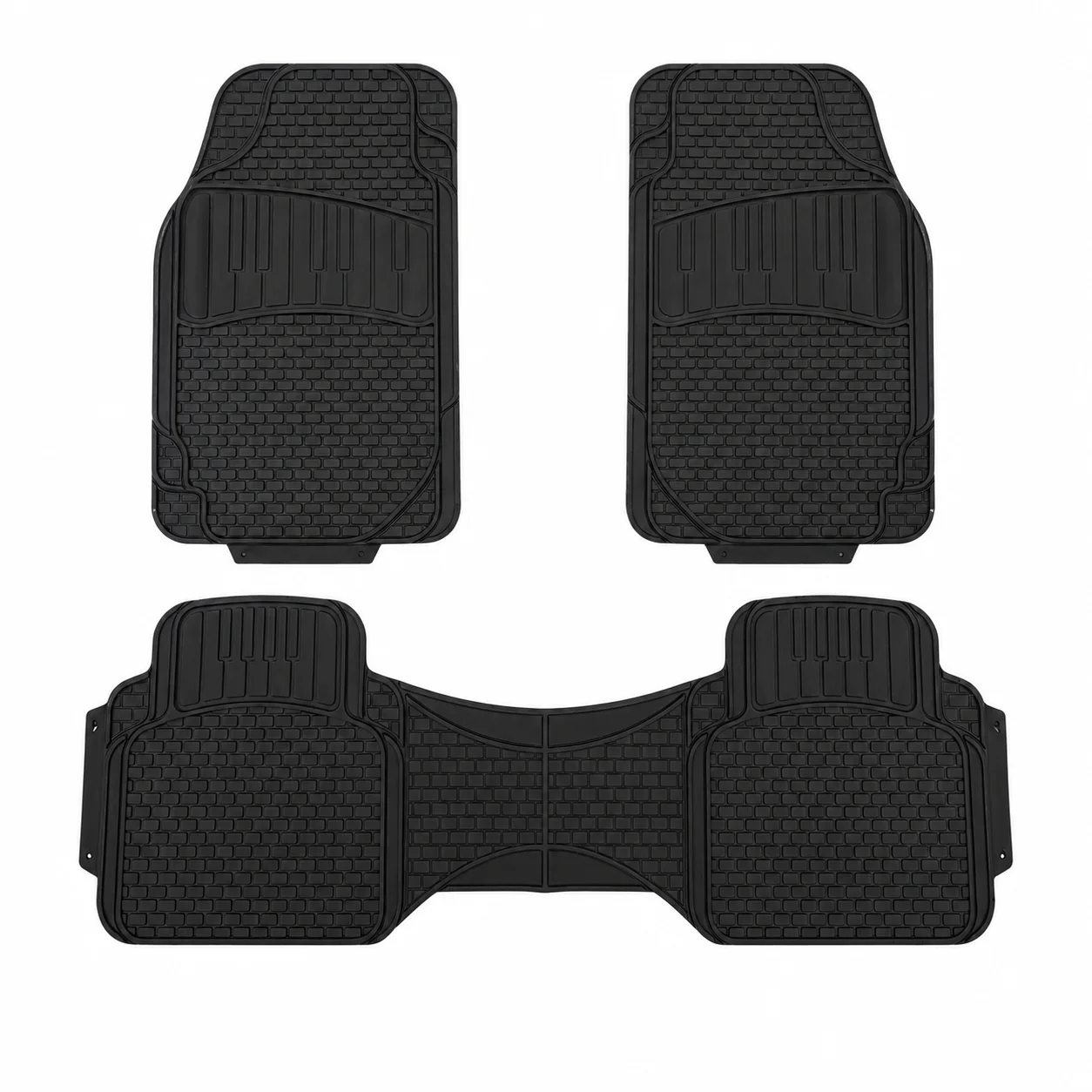 Universal Motors Foot Mat Waterproof Car Foot Mat Black Foot Pad Car Interior