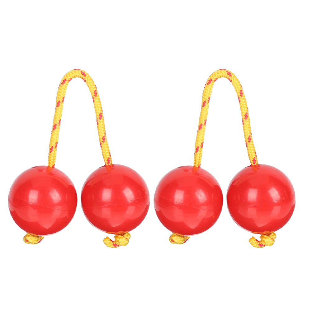 

2pcs African Shaker Balls Kashaka Rhythm Instrument Hand Percussion Dual Ball Shaker Portable Maracas For Kids Adults Music