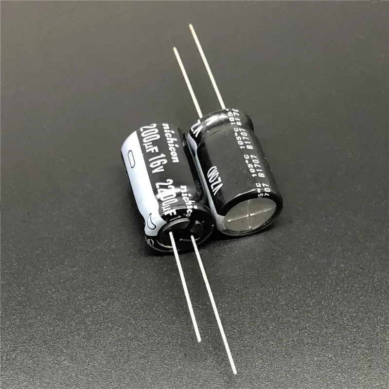 10 Pz/100 Pz NICHICON VZ Serie 12.5x20mm 16V2200uF Ampia Gamma di Temperatura Condensatore Elettrolitico In Alluminio