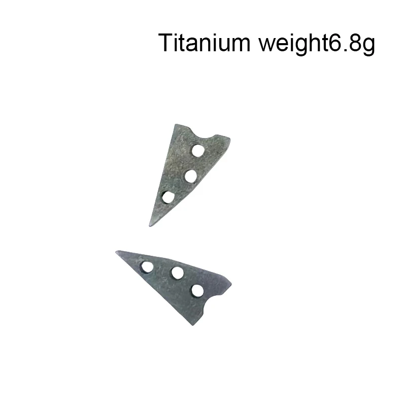 チャンネルカーボンファイバースペーサーチタン仙骨 TITUS Rep Нож Бабочка ゲインウェイトハンドル用