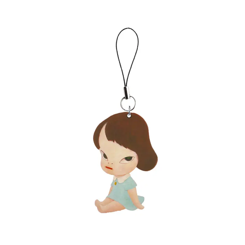 Nara Yoshitomo Phone Charm Keychain Acrylic Nara Yoshitomo Small  Mobile Phone Chain Key Rin Accessories Fans Gifts