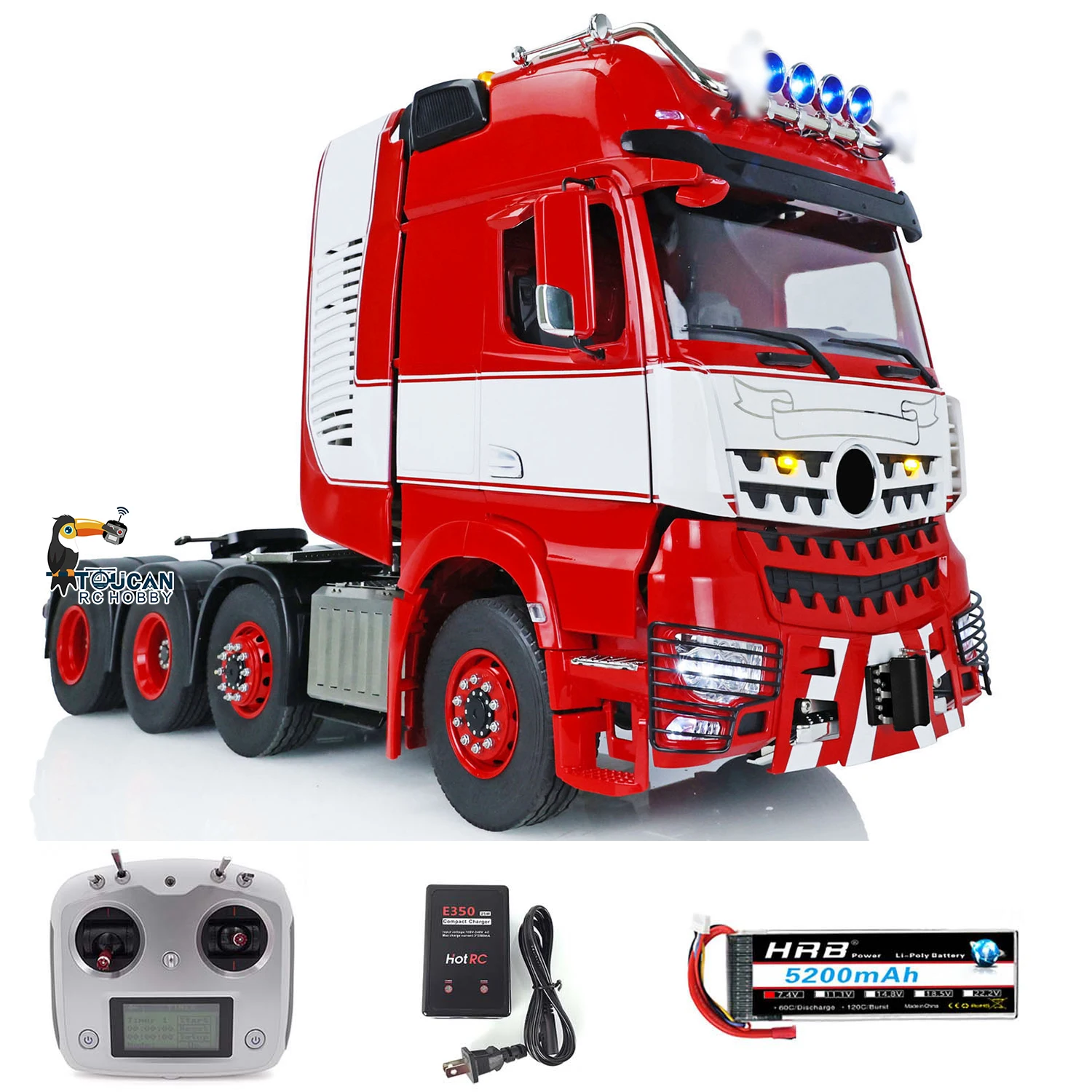 Lesu 1/14 RC Tractor Truck Metal Chassis Model For Diy 3363 Remote Control RTR Car Outdoor Toys Vehicle Thzh1369