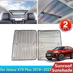 for Chery Jetour X70 EV 2018 2019 X70 Plus 2020 2021 2023 2024 Auto Sunroof Sunshade Roof Sunscreen Heat Insulation Windscreen