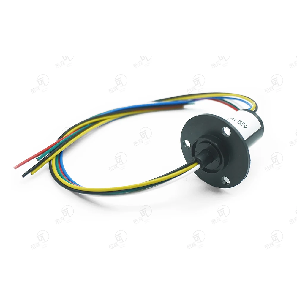 CUT Remote Control Hydraulic Excavator Model 6-way 10A Rotary Special Electric Slip Ring