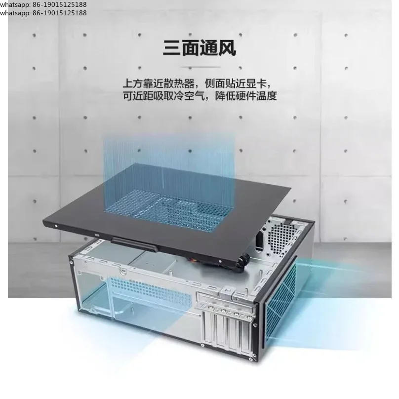 Factory direct ML11 thin optical drive position, standing and lying MATX chassis