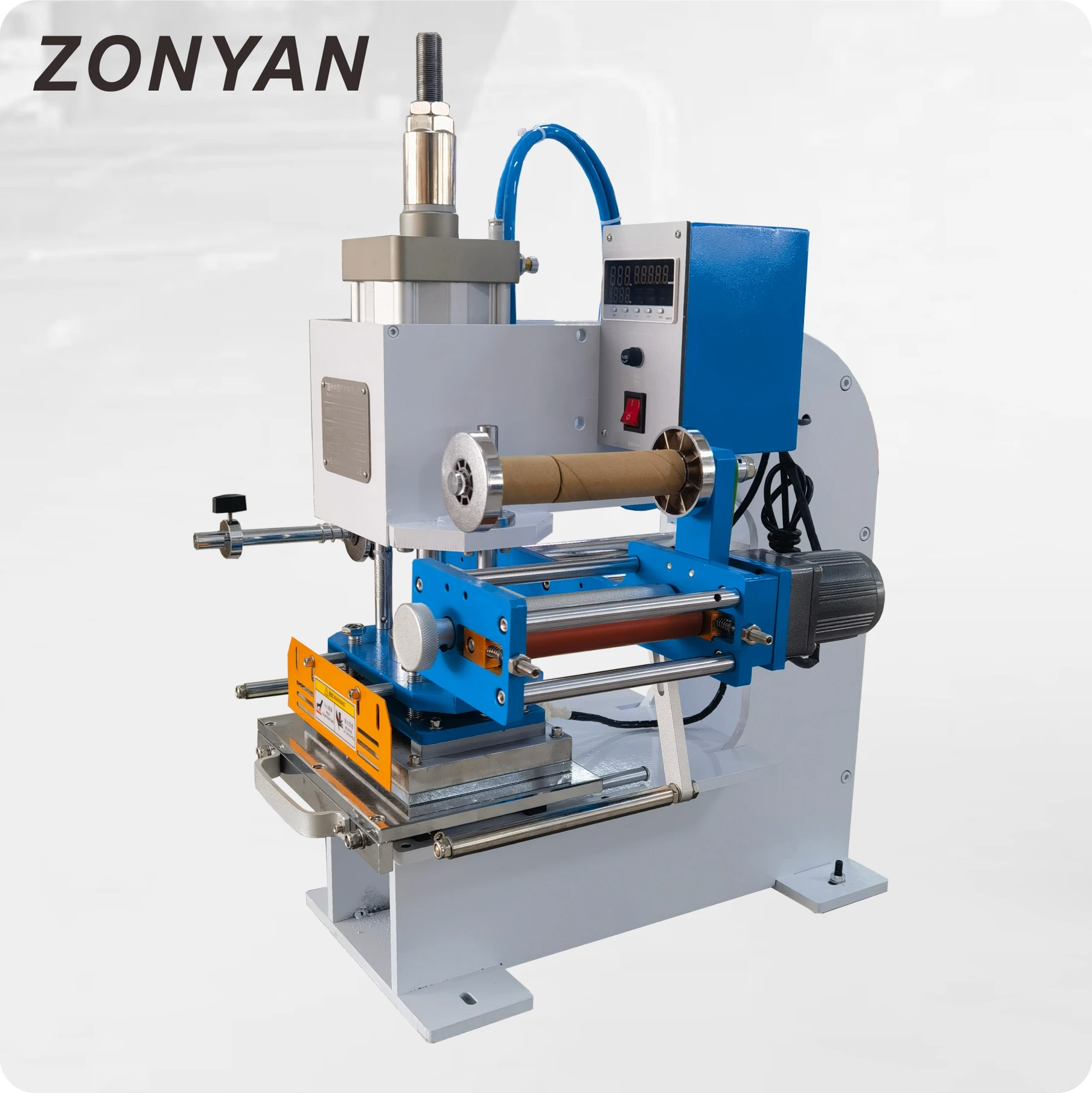 New Hot Foil Stamping Machine for Plastic Cake Collars & PET Wraps Semi-Automatic High Efficiency Low Cost