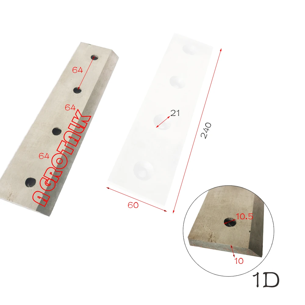 Wood chipper blade , please check the dimensions when start to make the order, have more choices