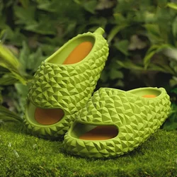 Fashion Durian Slippers For Women Eva Platform Soft Comfort House Slippers Woman Trendy Street Beach Sandals Summer 2023