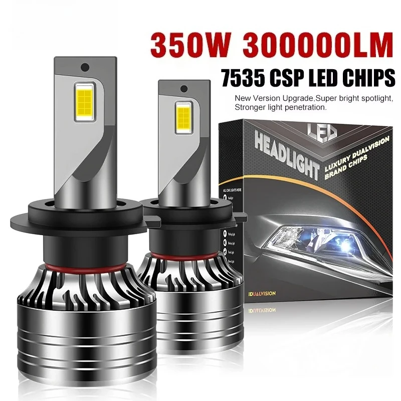 Blade Style LED Car Headlight H1 H4 H7 H11 9005 Super Bright Focused Beam Universal Auto Lamp Front Light Cross-Border Hot Sale