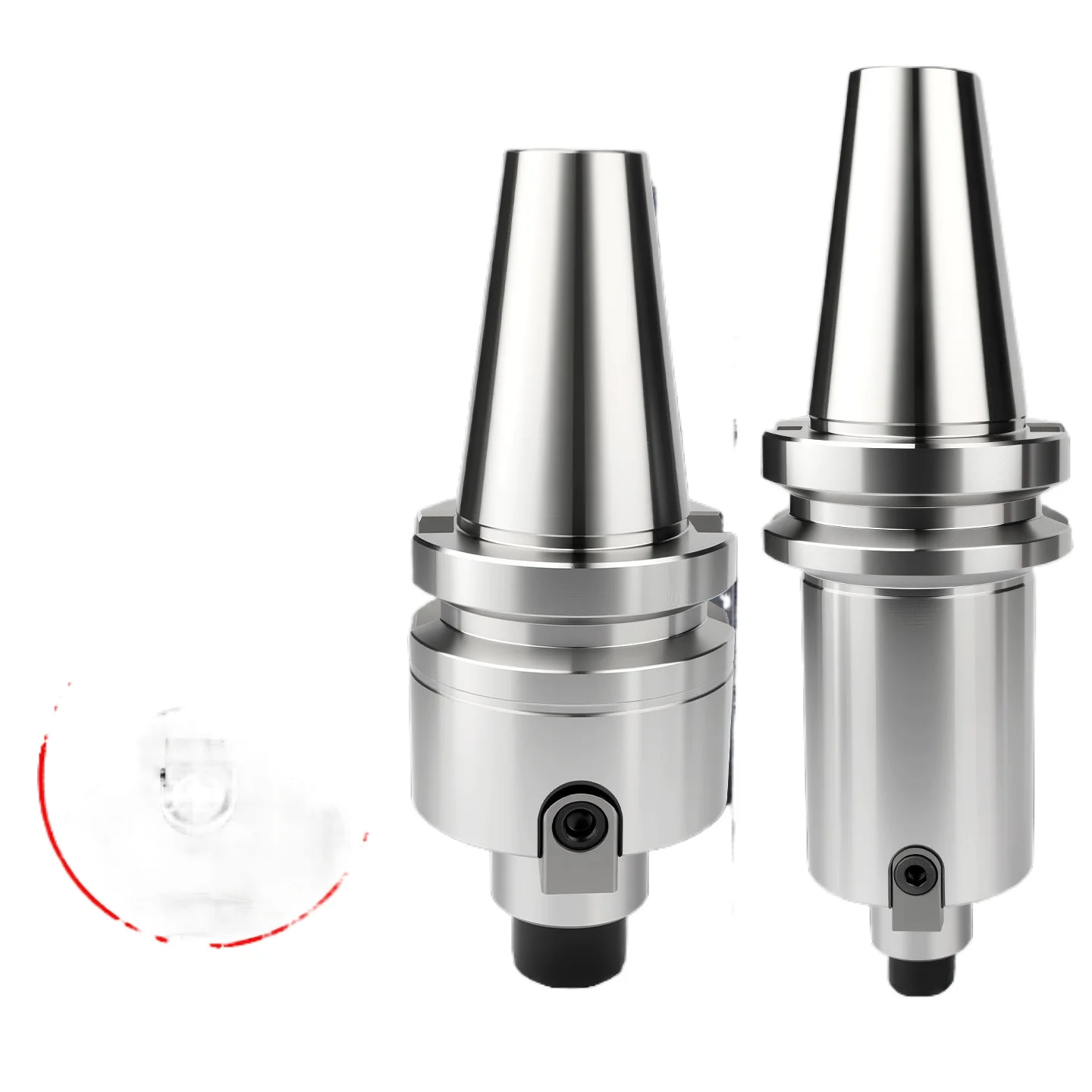 Numerical control face milling shank BT30/40/50-FMB16/22/27/32/40 cutter head connecting rod extended thickness shank