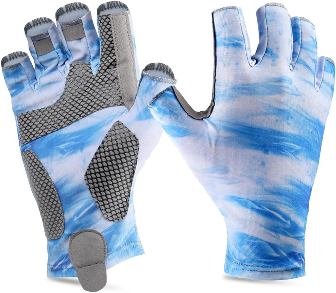 

Fishing gloves sun protection gloves open finger unisex fishing, kayaking, boating, paddling,