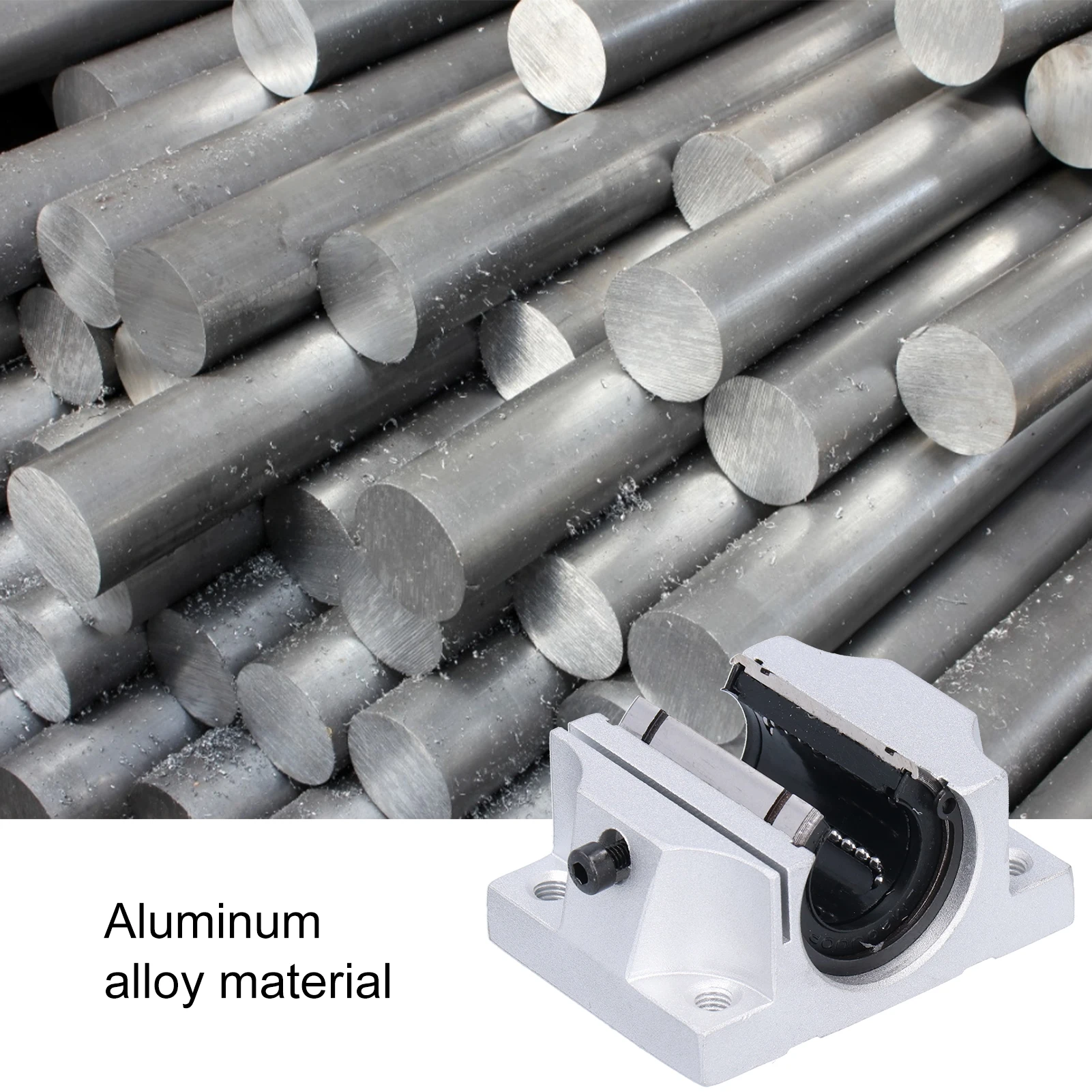 

Linear Slider Bearing TBR20UU Linear Ball Bearing Slide Block Units Linear Slider Bearing Block 20mm Bore Dia