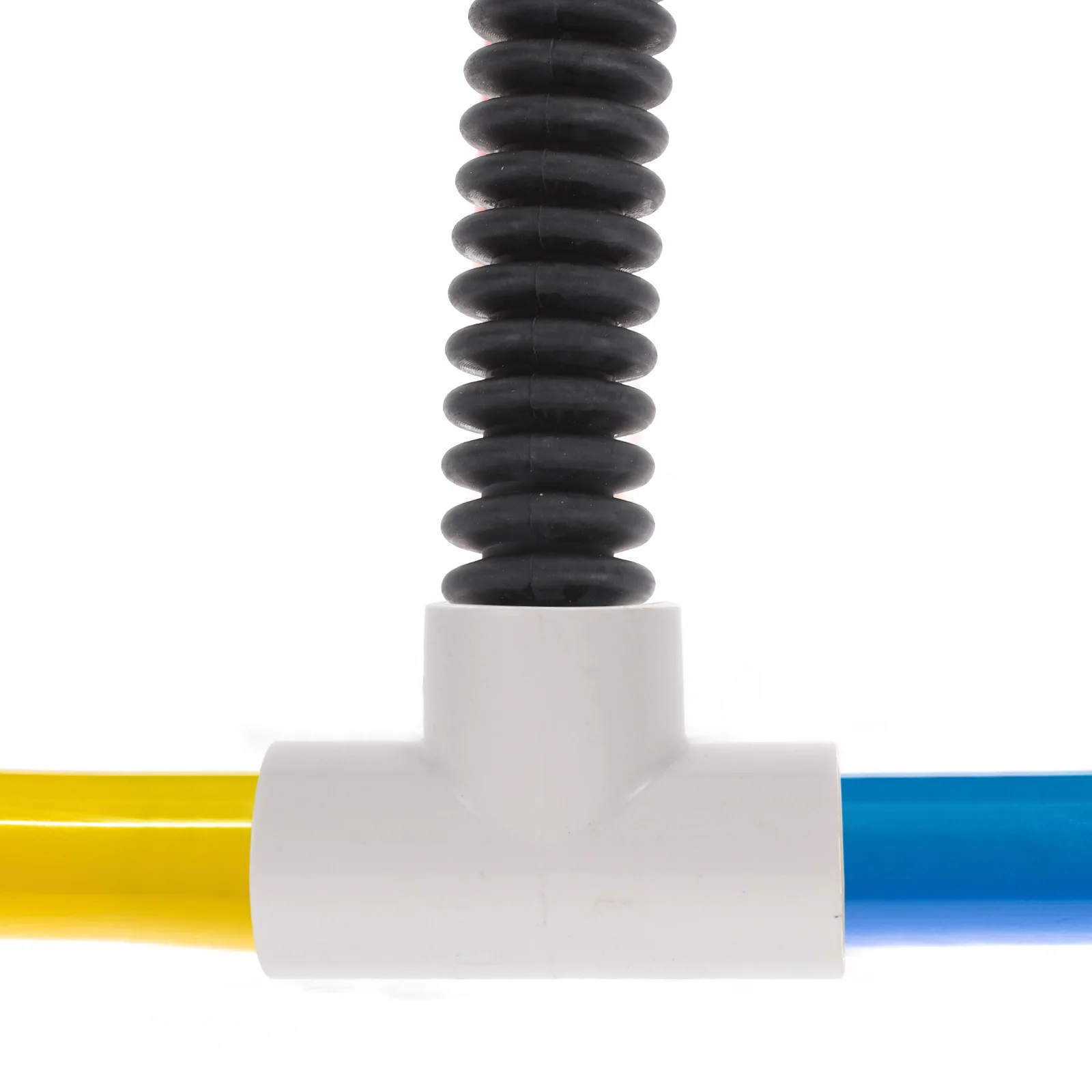 

1pc Rubber Hose Extension Rubber Extension Tube Tube Durable Stretchable Connect Connect Tool For Test Box 270Cm Length