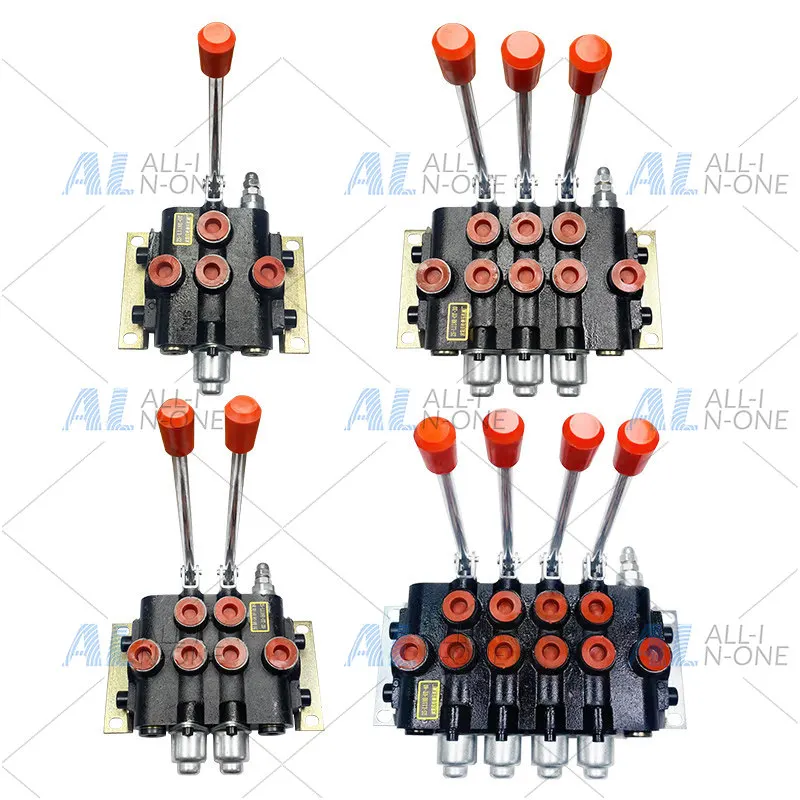 Suitable for Zs-118 Multiway Valve Hand-Directional Valve Hydraulic Distributor One To Quadruple with Relief Valve Control