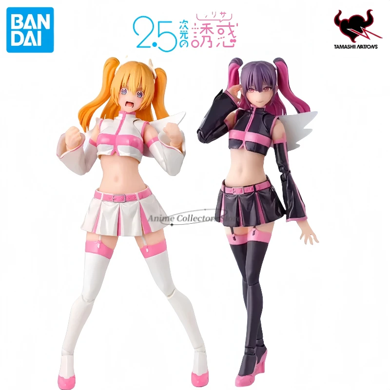

Original in Stock Bandai S.H.Figuarts Liliel Angel Airborne Corps/Ririsa Mikari Movable Figure Finished Model Anime Action Toy