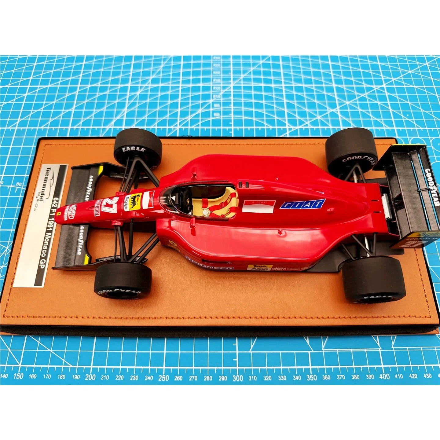 Tecnomodel 1:18 F1 642 Prost Monaco 1991 Simulation Limited Edition Resin Metal Static Car Model Toy Gift