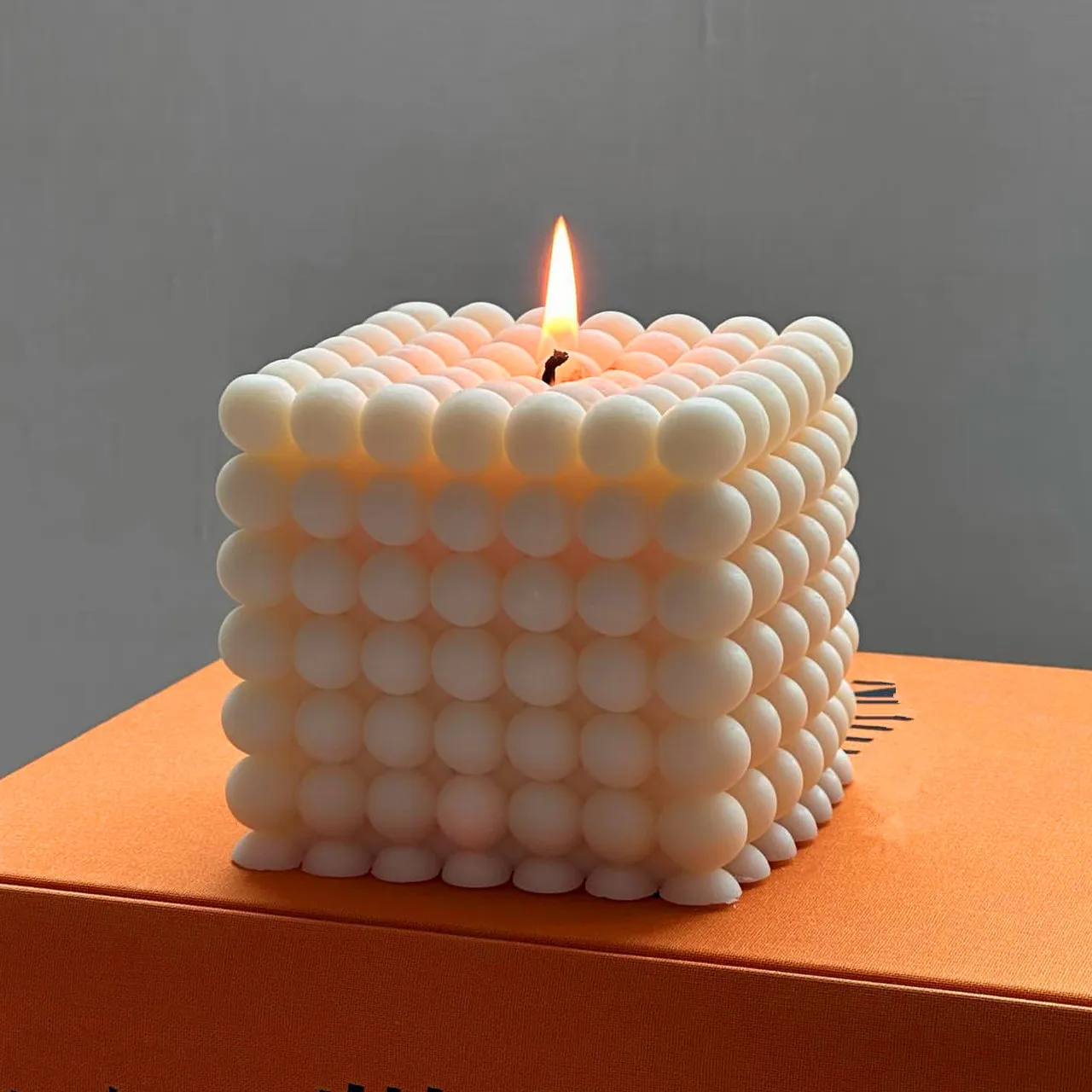 Mehrfach art Silikon Kerzen form hochwertige runde Blase Kugel Würfel Harz Seife Backform Aroma therapie Kerze Gipsform