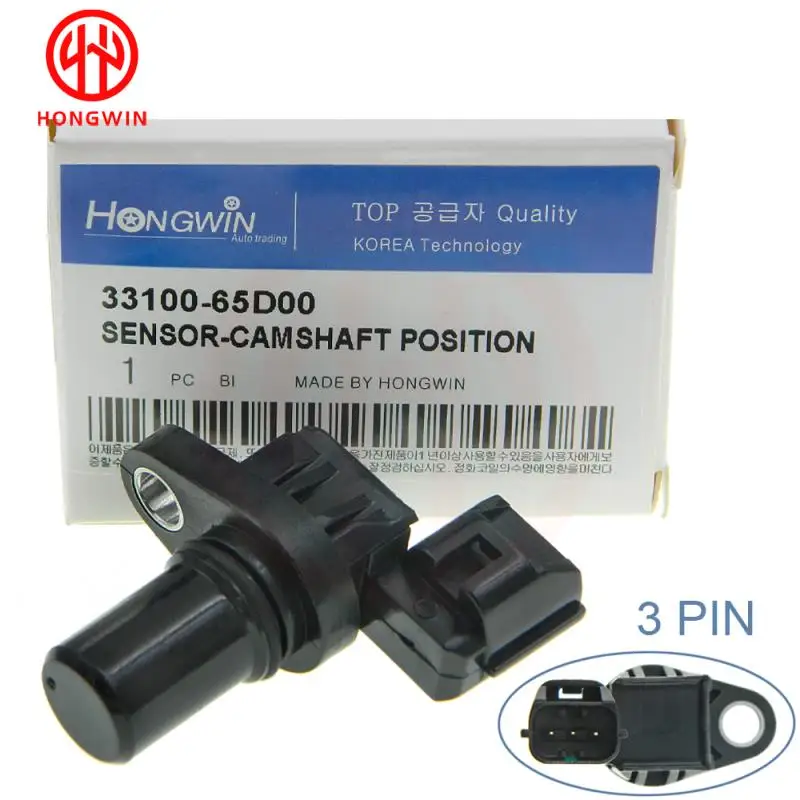 Numer części:33100-65D00, 3310065 D00 NOWY czujnik położenia wałka rozrządu do Chevrolet Tracker Suzuki Vitara 2.0L 1999 2000 2003-2008