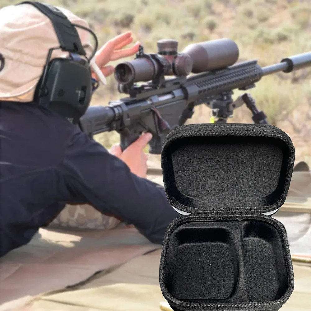 Hard Storage Travel Case for Electronic Shooting Earmuffs Compatible Universal Headphone Case Headset Carrying Protect Box