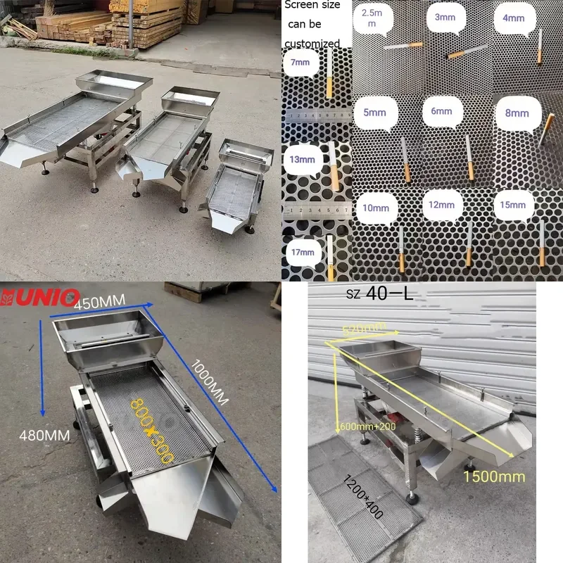 High Performance Linear Vibrating Screen Machine for Sand Screening Hot Selling Industrial Sieve Equipment