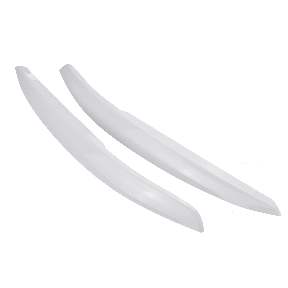 

Car Styling Pair Car Headlights Eyelids Eyebrow ABS Trim Stickers Cover For VW for POLO MK5 2011 2012 2013 2014-2018 Accessorie