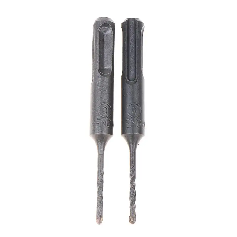 2/4/10 Stück 3mm Beton-SDS-Plus-Bohrer 85mm Schneidwerkzeuge Elektrischer Hammerbohrer Kreuzspitzen Rundes Schaftstück – Detail 3