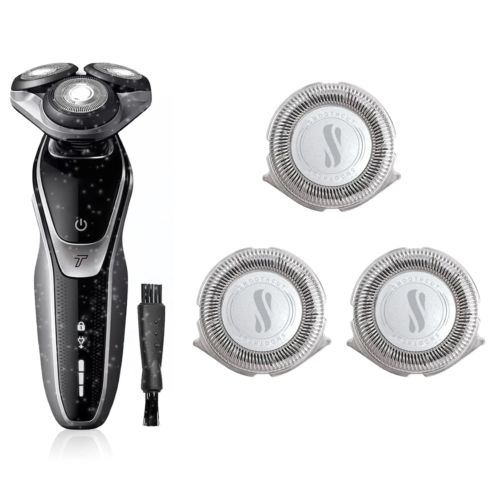 SH50 Replacement Shaver Heads Compatible with Philips Norelco Series 5000, SH50 Replacement Blades for Philips Electric Shaving