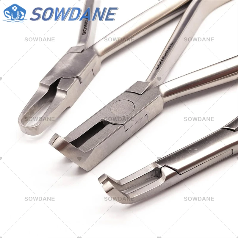 Dental Orthodontic Bracket Removing Plier Dental Brace Remover Forcep Straight tip Dental Instrument Tool Bracket Tweezer