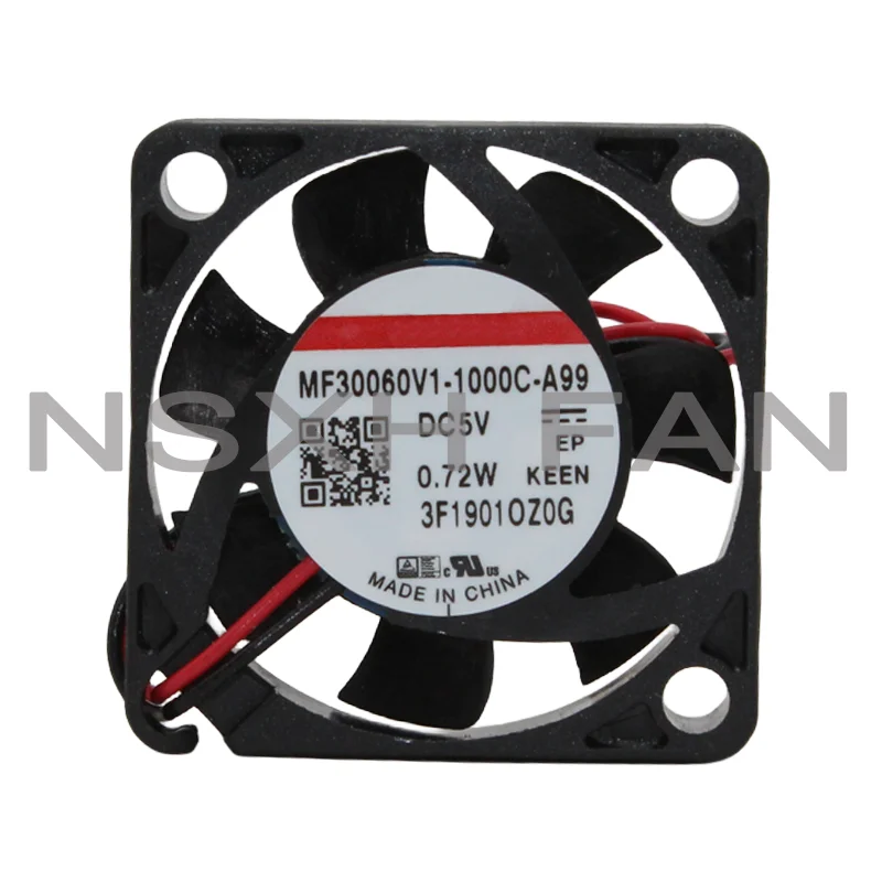 New Original MF30060V1-1000C-A99 3006 5V 3 cm Ultra-Thin Silent Cooling Fan