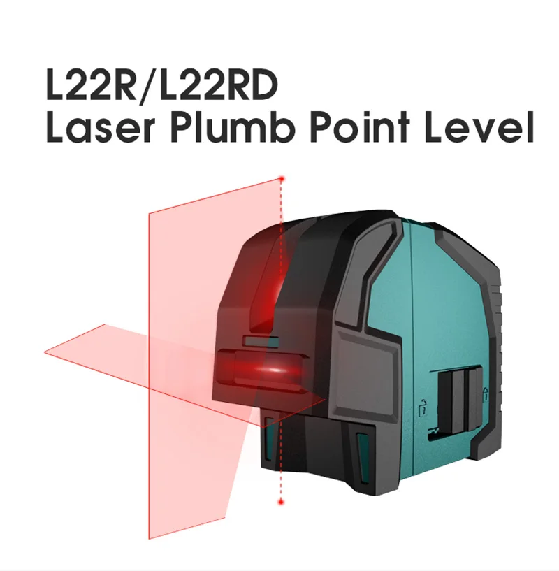 Mileseey L12G L22R/D L32R Laser Level Classic Self-Leveling Cross-Line Laser 65 Feet Horizontal/Vertical Line Plumb Point