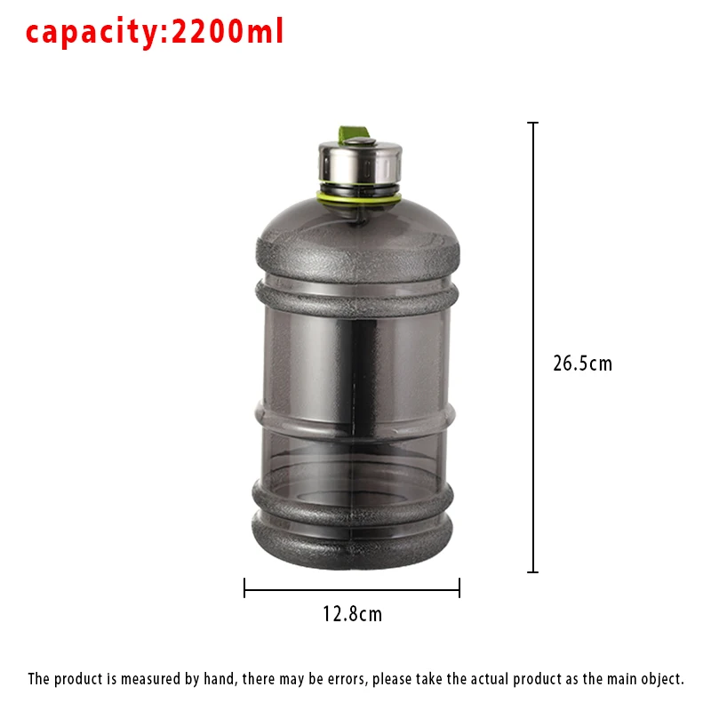 High Quality Water Bottle 2200ML Travel Outdoor Sports Riding Leak Proof Sealed Stainless Steel Water Bottle