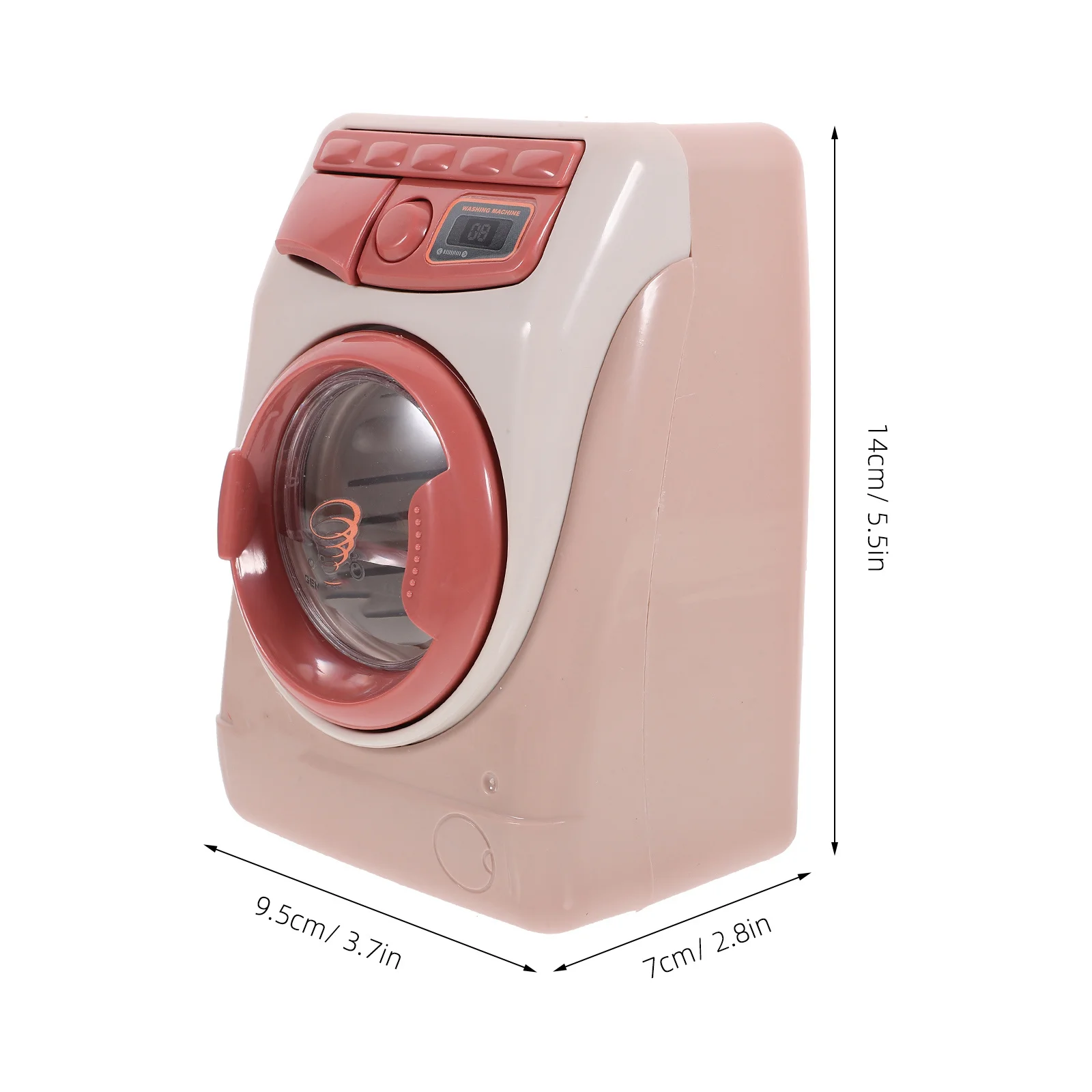 

Simulation Washing Machine Plastic Pretend Play Educational Household Appliance Creative Mini Washer Cognitive Development