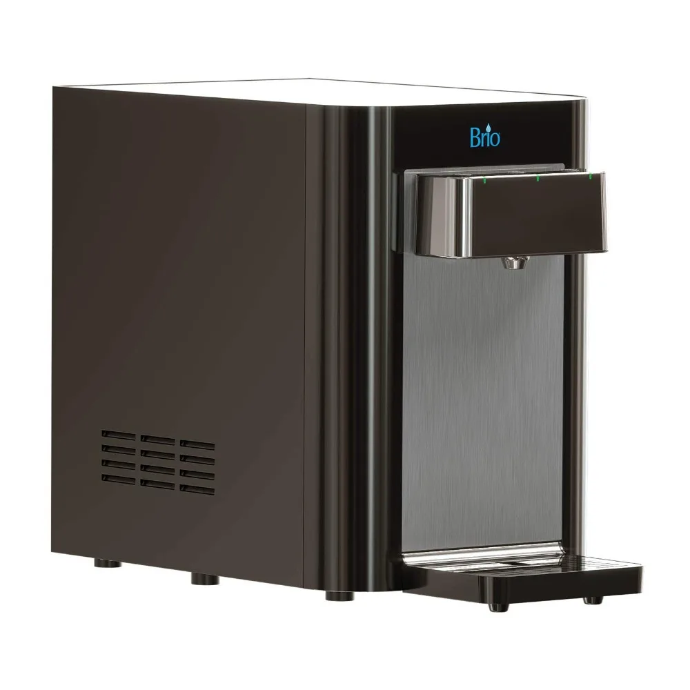 

Brio Self-Cleaning Countertop Bottleless Water Cooler Dispenser - with 2-Stage Water Filter and Installation Kit