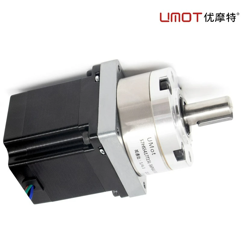 

UMOT Nema24 DC24V 1,8 градус планетарный редуктор шаговый двигатель с редуктором 60x55 мм шаговый двигатель 2 фазы для ЧПУ/автоматизации