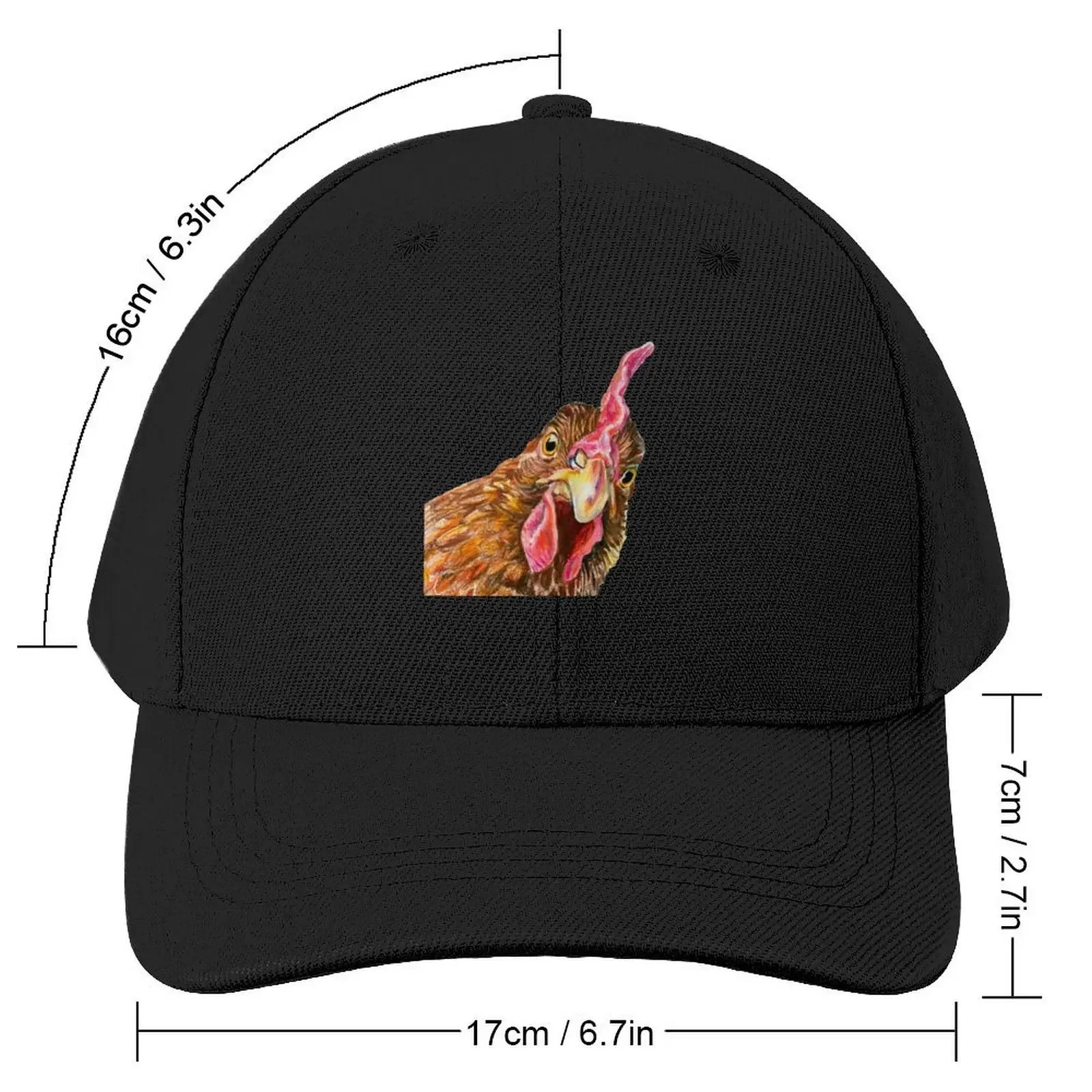 Peepen, the Golden Sex Link Hen Baseball Cap Hood Uv Protection Solar Hat Golf Cap derby hat Golf Women Men's