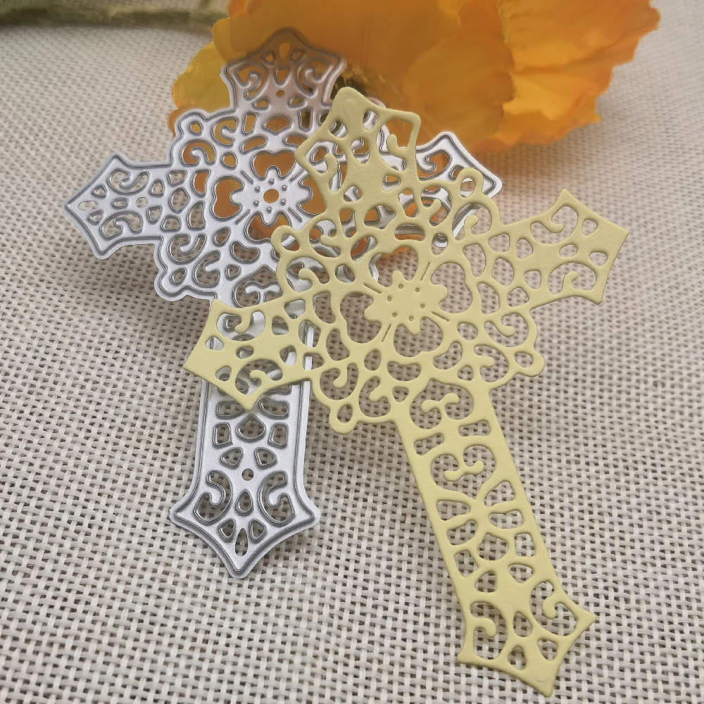 Vine cross lace diamondMetal cutting dies mold Round hole label tag Scrapbook paper craft knife mould blade punch stencils dies