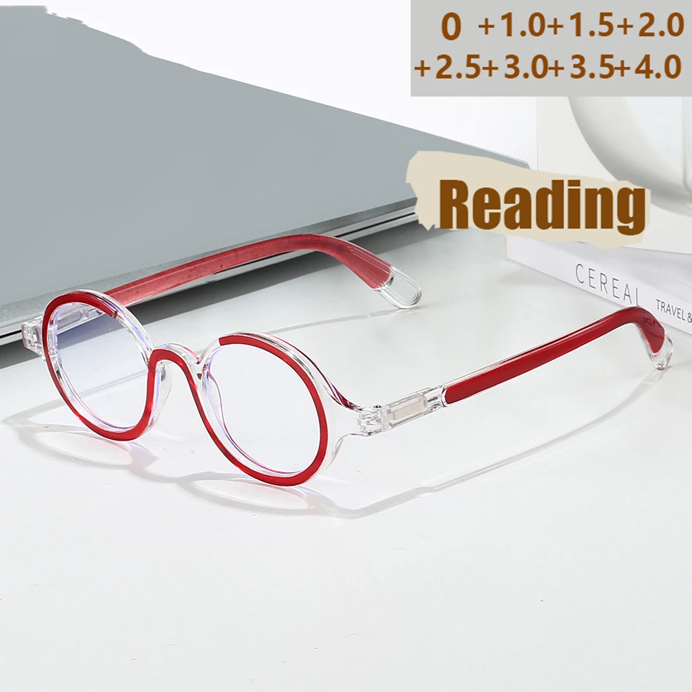 Neue Stil Von Männer Und Frauen Retro Runde High Definition Anti-blau Licht Lesebrille TY437