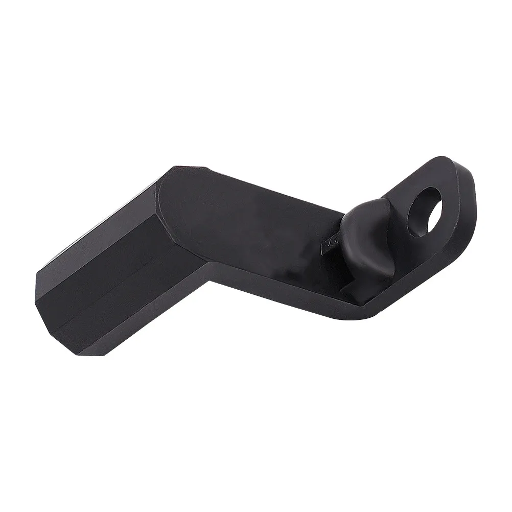 Motorcycle Electric Car Rearview Mirror Extension Mount Bracket Holder Black Compact Lightweight Multifunction Mobile Phone