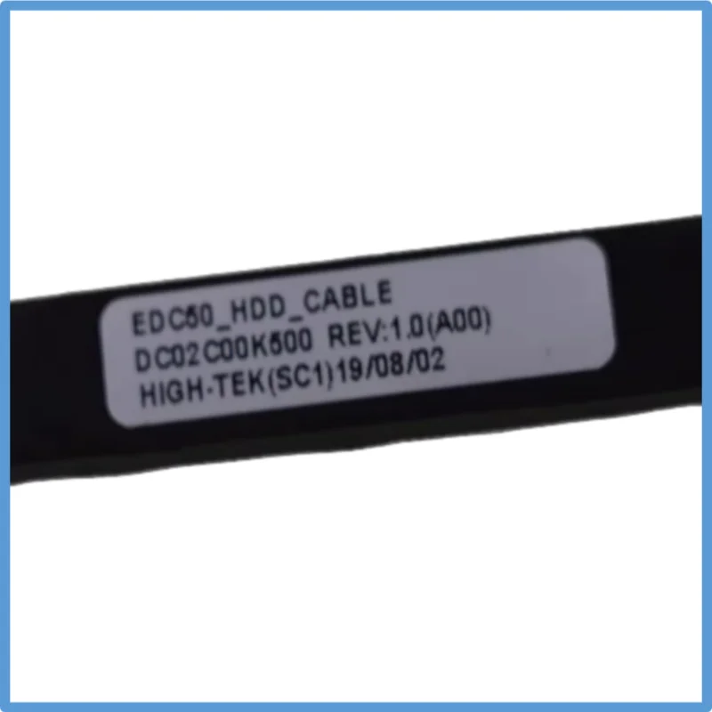 Para dell latitude 5500 5501 5510 5511precisão 3540 3541 3550 portátil sata disco rígido hdd conector cabo flexível 0xy5f7 dc02c00k500